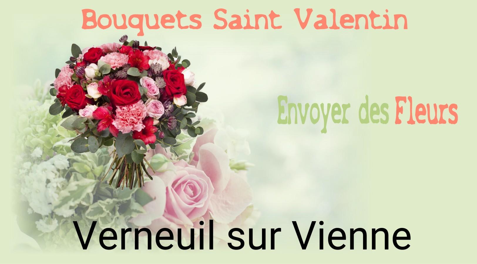 Roses de Saint-Valentin livrées à Verneuil-sur-Vienne